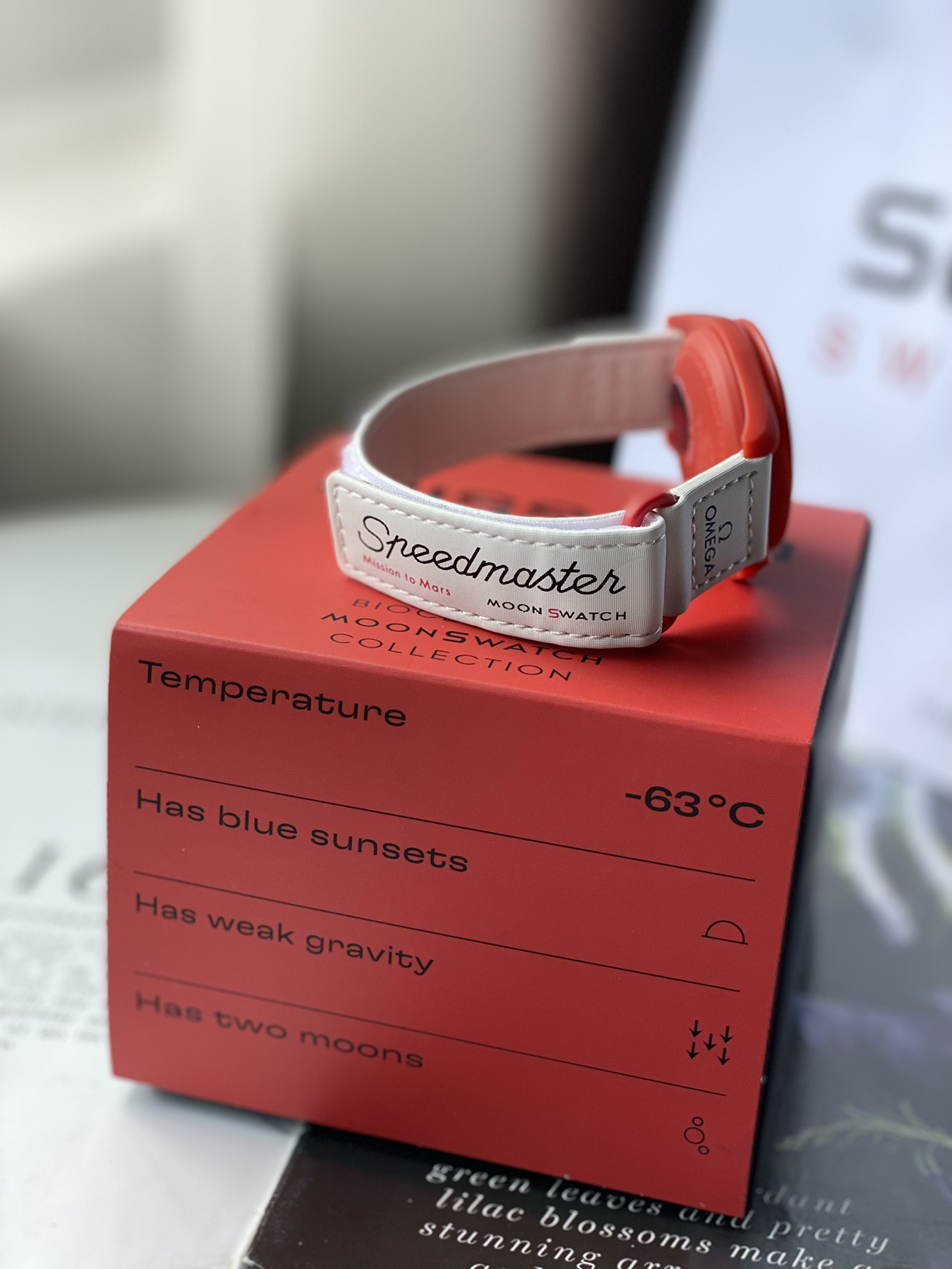 オメガ［Omega］× Swatch BIOCERAMIC MoonSwatch クロノグラフ腕時計40MM