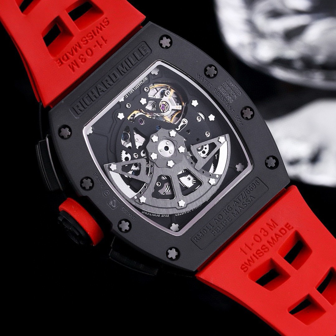 リシャール ミル「Richard Mille」カーボンファイバー クロノグラフ RM011 50MM