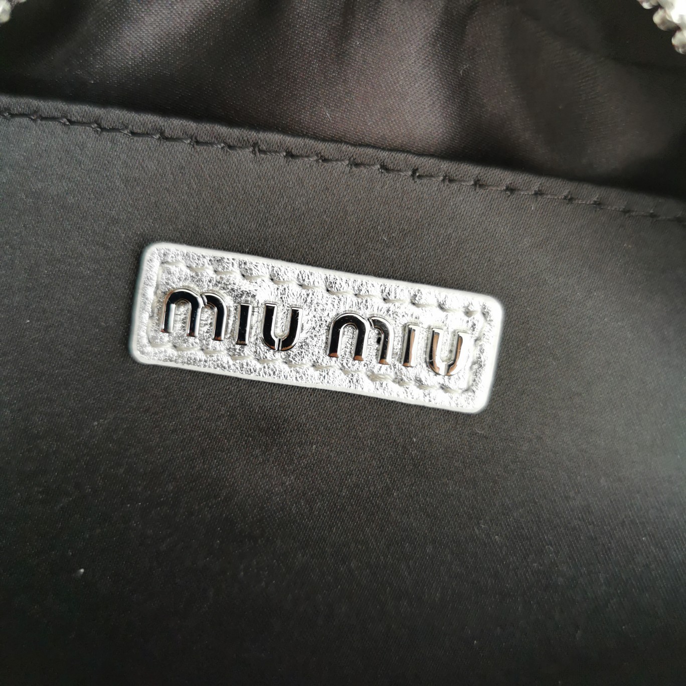 ミュウミュウ「Miu Miu」 too pretty ボウリングハンドバッグ