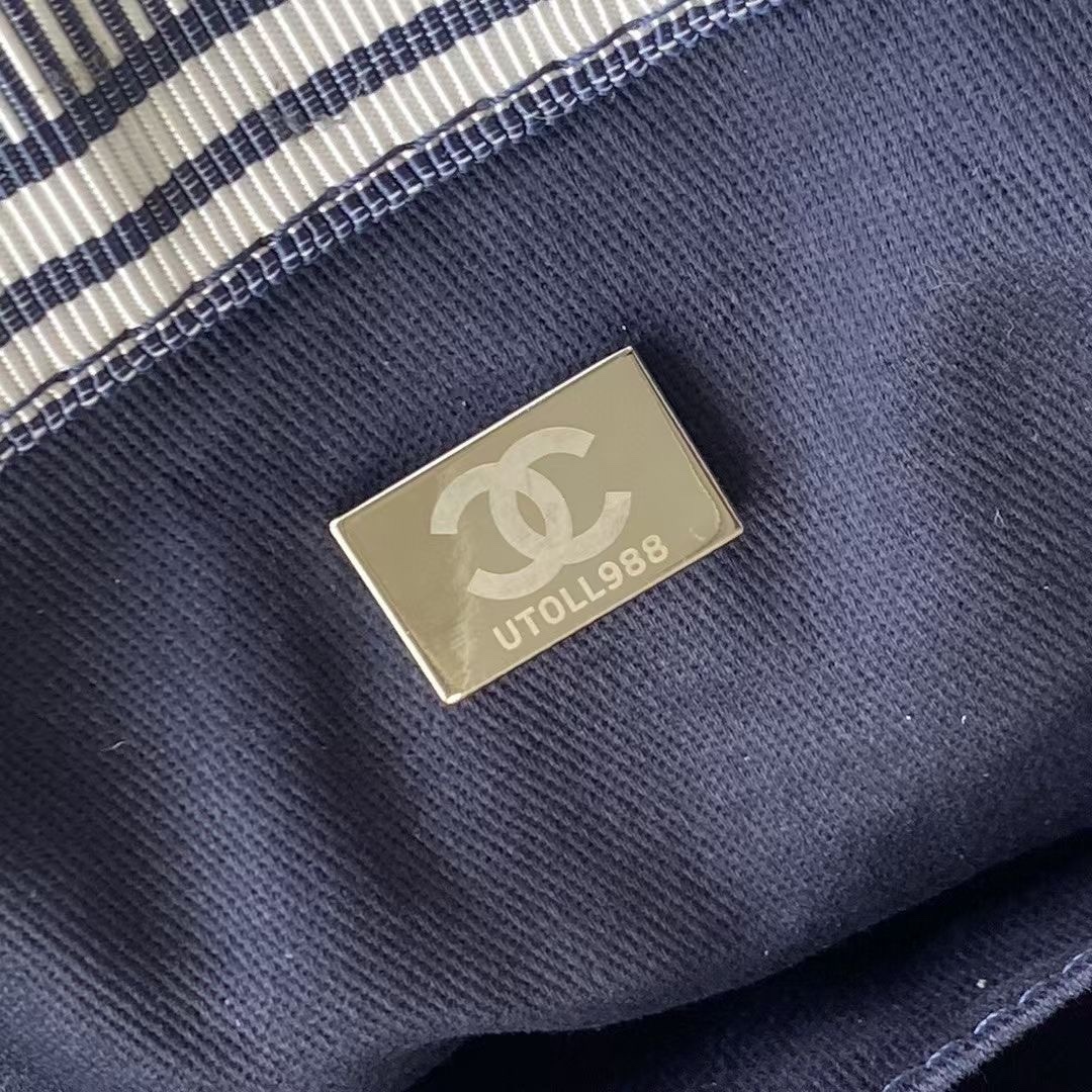 シャネル「Chanel」Coco Beach デニム トートバッグ