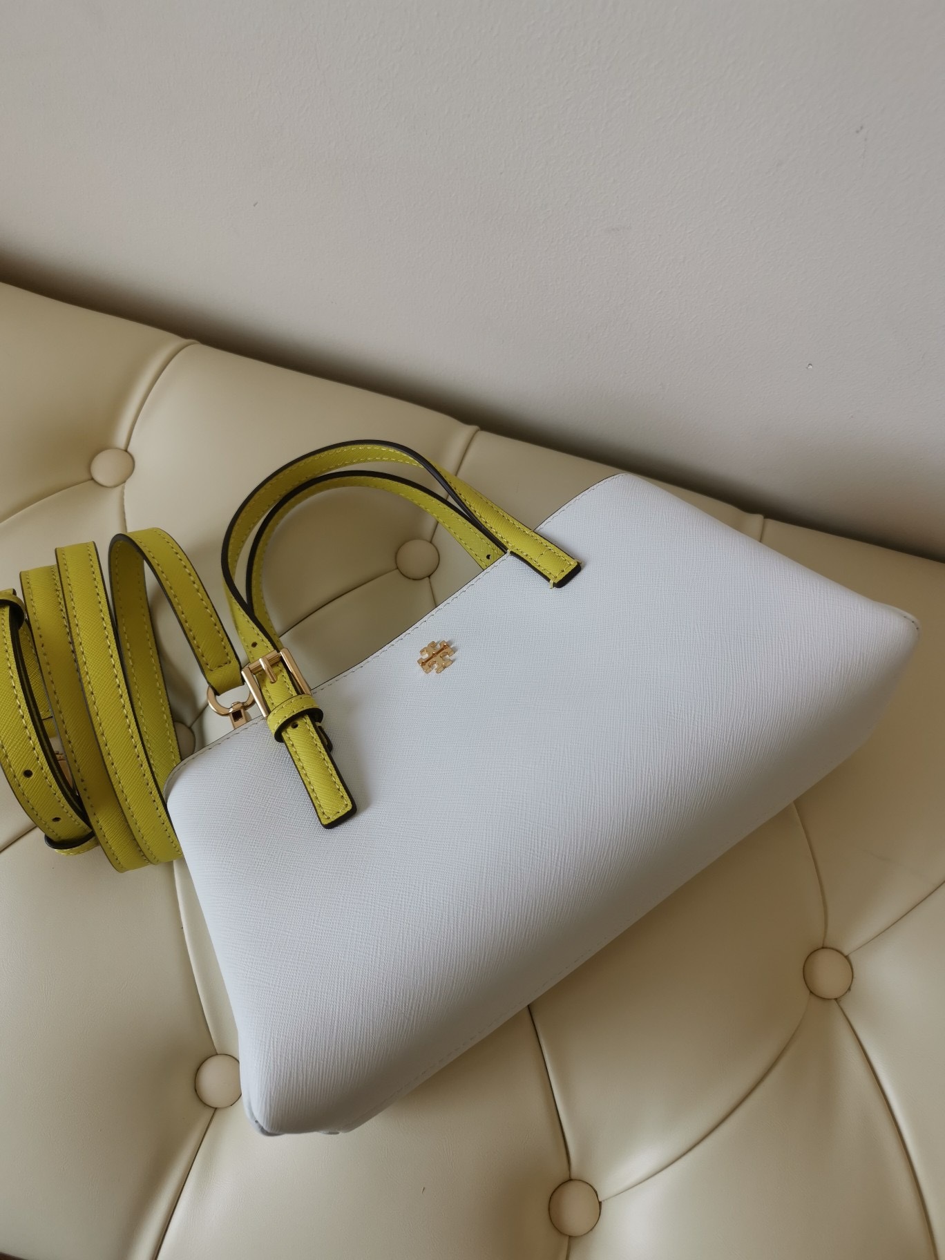 トリー バーチ「Tory Burch」エマーソン ミニトート ショルダー/クロスボディ ハンドバッグ