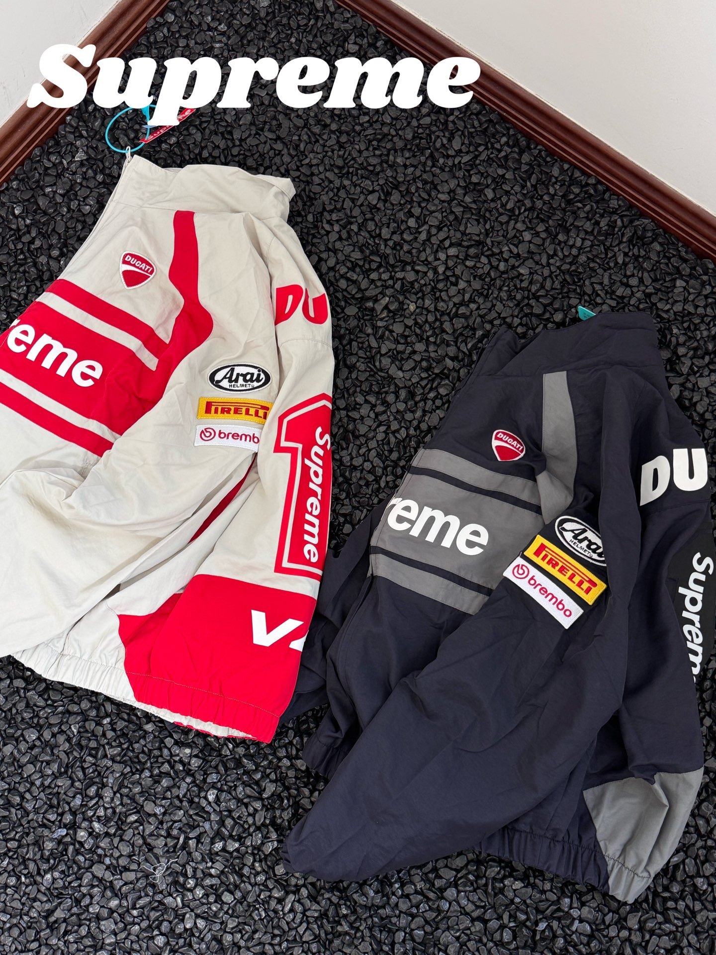 Supreme x Ducati レーシングジャケット