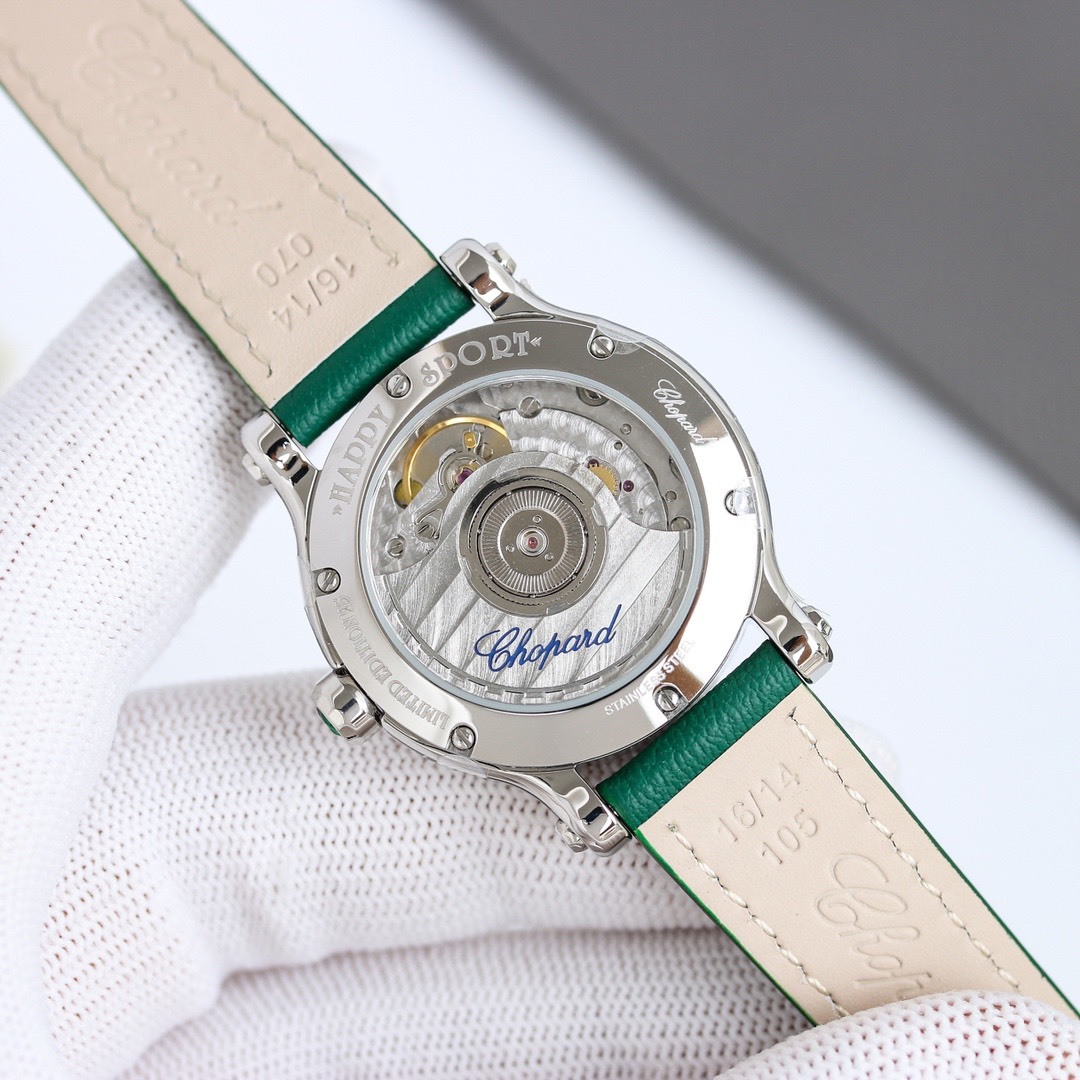 ショパール「Chopard」ハッピーダイヤモンド レディースウォッチ36MM