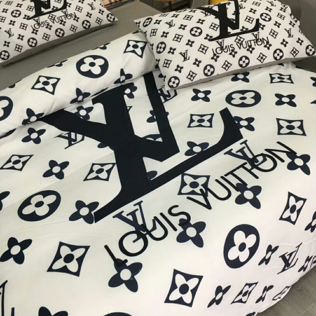 ルイ・ヴィトン「Louis Vuitton」プレミアムコットン デジタルプリント 4点セット