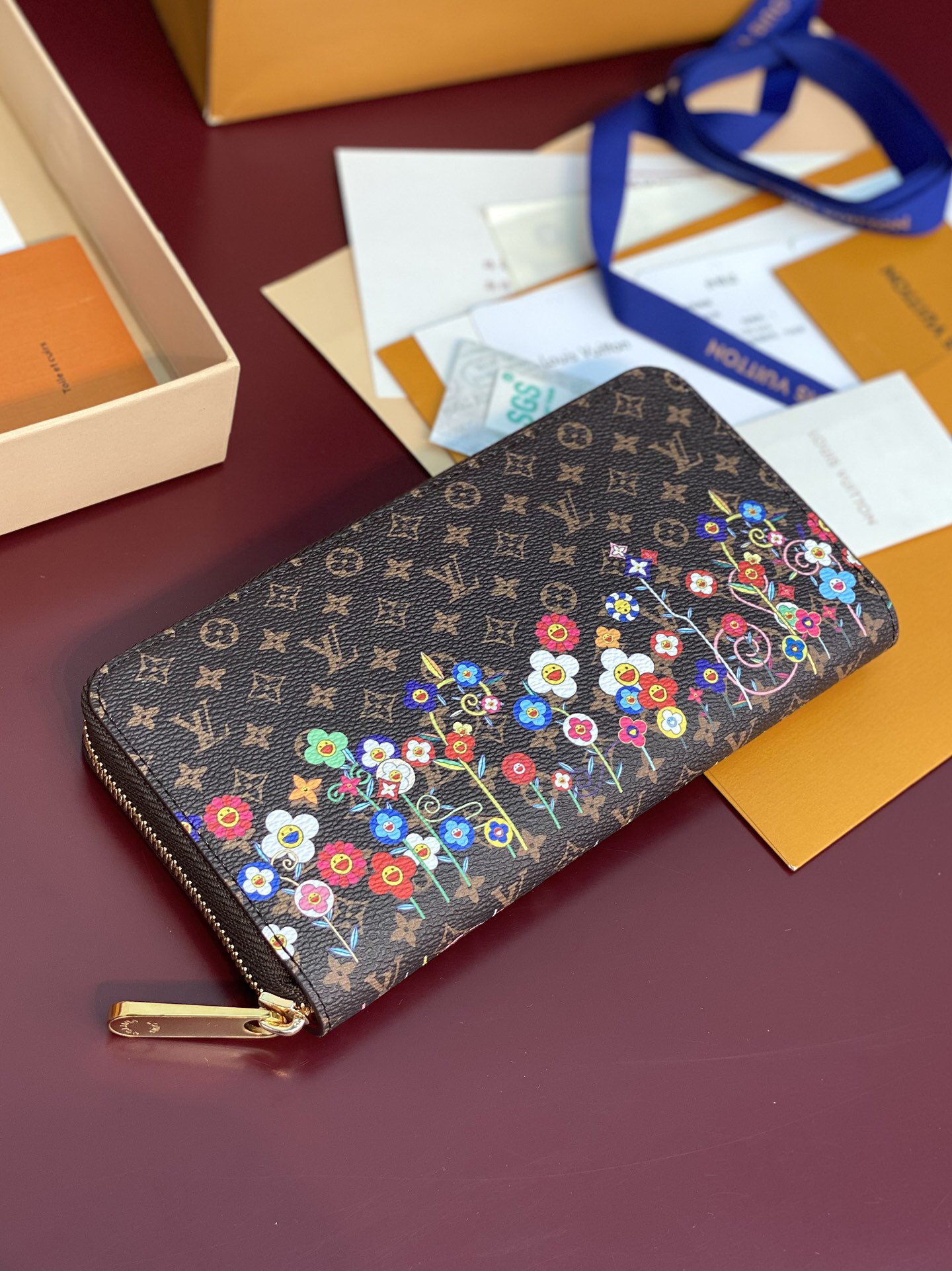 ルイ・ヴィトン「Louis Vuitton」LV × TM ジッピー･ウォレット