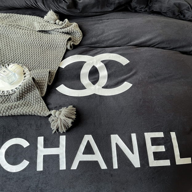 シャネル「Chanel」プレミアム クリスタルベルベット プリント 4点セット