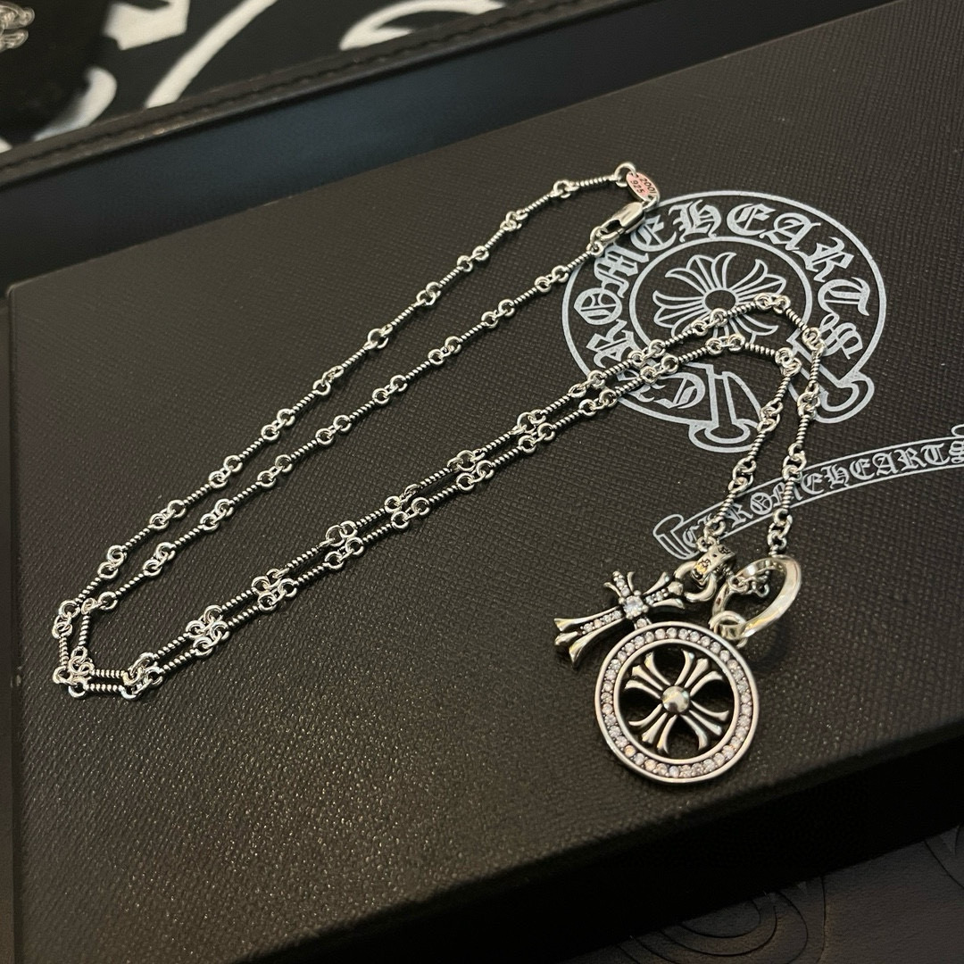 クロムハーツ「Chrome Hearts」クラシック ペンダントネックレス - 男女兼用