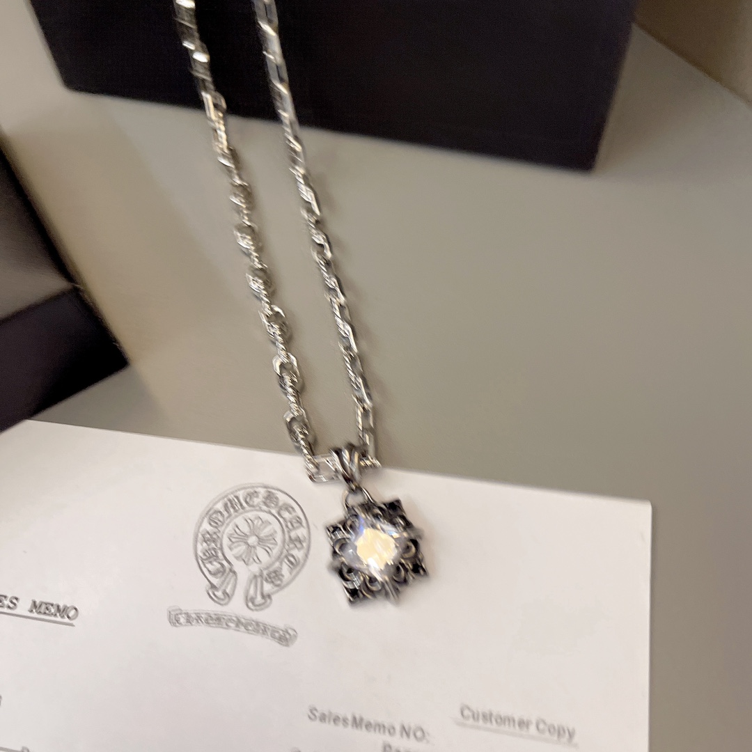 クロムハーツ「Chrome Hearts」シンプルペンダントネックレス - ユニセックス