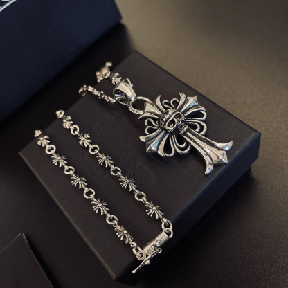 クロムハーツ「Chrome Hearts」シンプルペンダントネックレス - ユニセックス