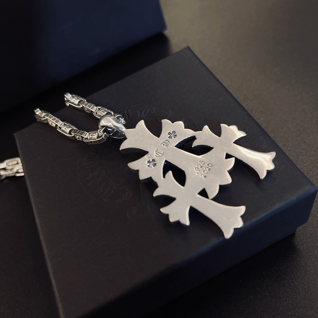 クロムハーツ「Chrome Hearts」シンプルペンダントネックレス - ユニセックス