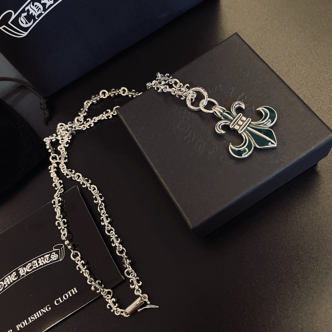 クロムハーツ「Chrome Hearts」シンプルペンダントネックレス - ユニセックス