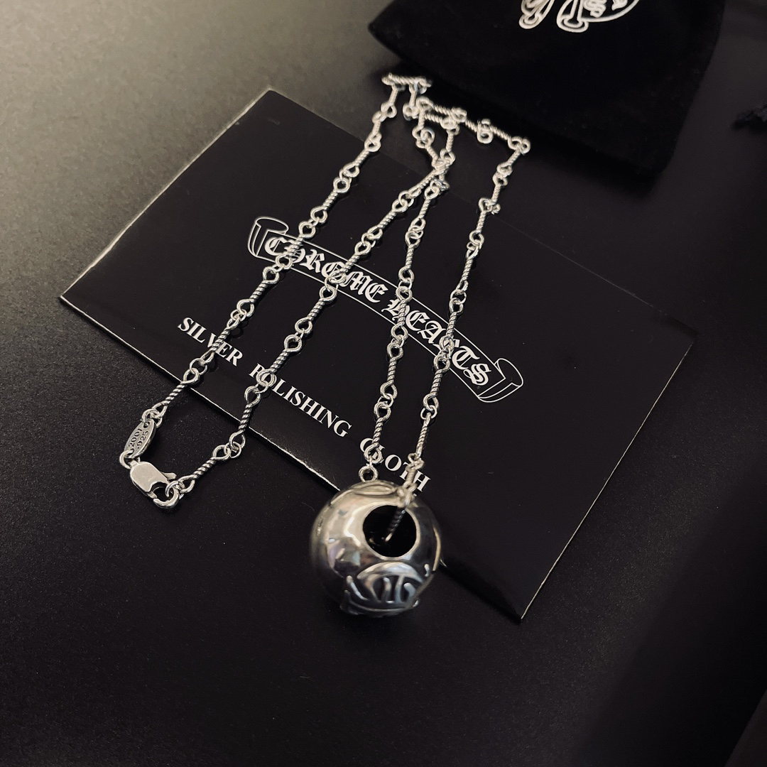 クロムハーツ「Chrome Hearts」シンプルペンダントネックレス - ユニセックス