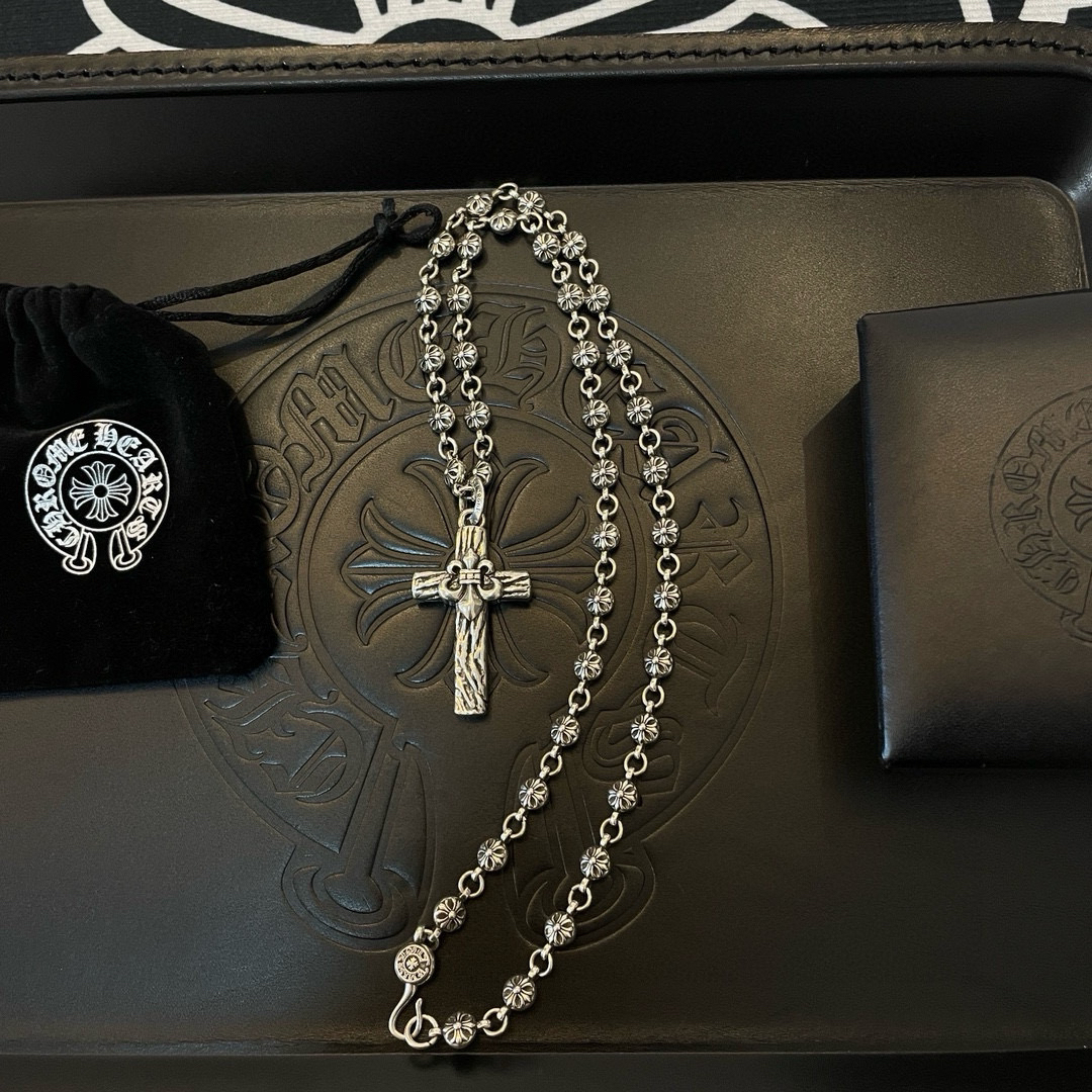 クロムハーツ「Chrome Hearts」シンプルペンダントネックレス - ユニセックス