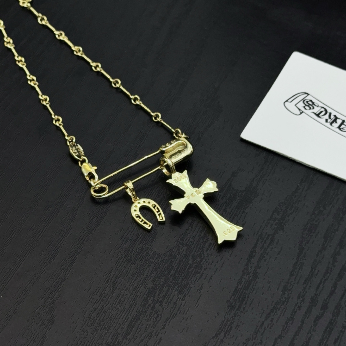 クロムハーツ「Chrome Hearts」シンプルペンダントネックレス - ユニセックス