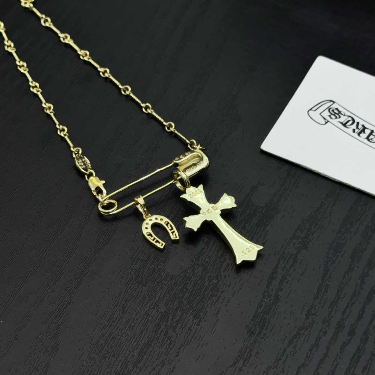 クロムハーツ「Chrome Hearts」シンプルペンダントネックレス - ユニセックス