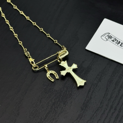 クロムハーツ「Chrome Hearts」シンプルペンダントネックレス - ユニセックス