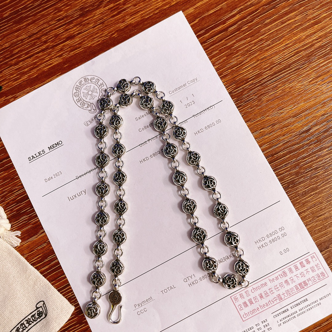 クロムハーツ「Chrome Hearts」シンプルペンダントネックレス - ユニセックス