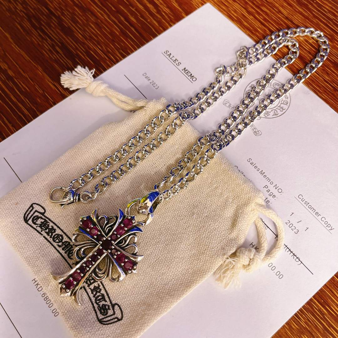 クロムハーツ「Chrome Hearts」シンプルペンダントネックレス - ユニセックス