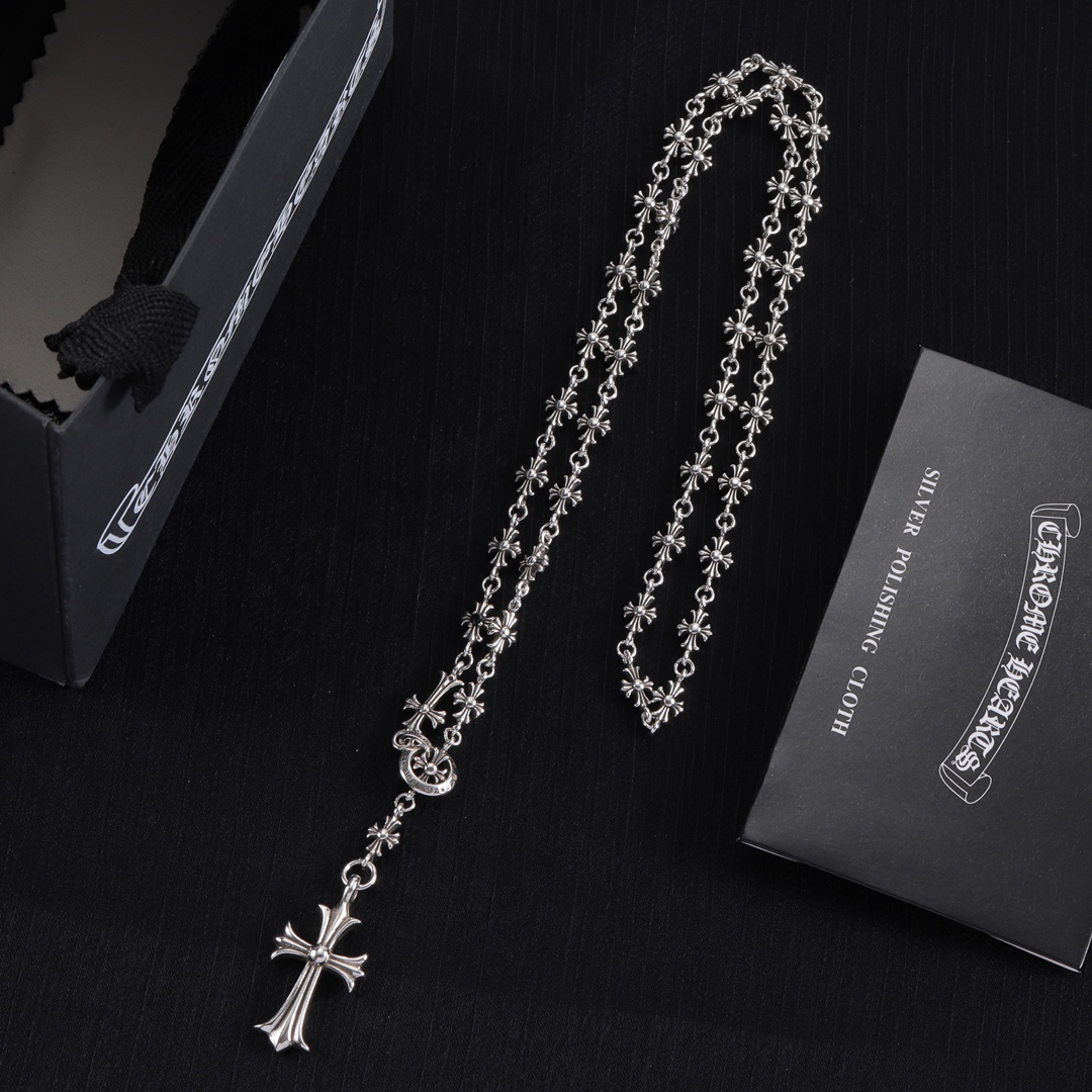 クロムハーツ「Chrome Hearts」シンプルペンダントネックレス - ユニセックス