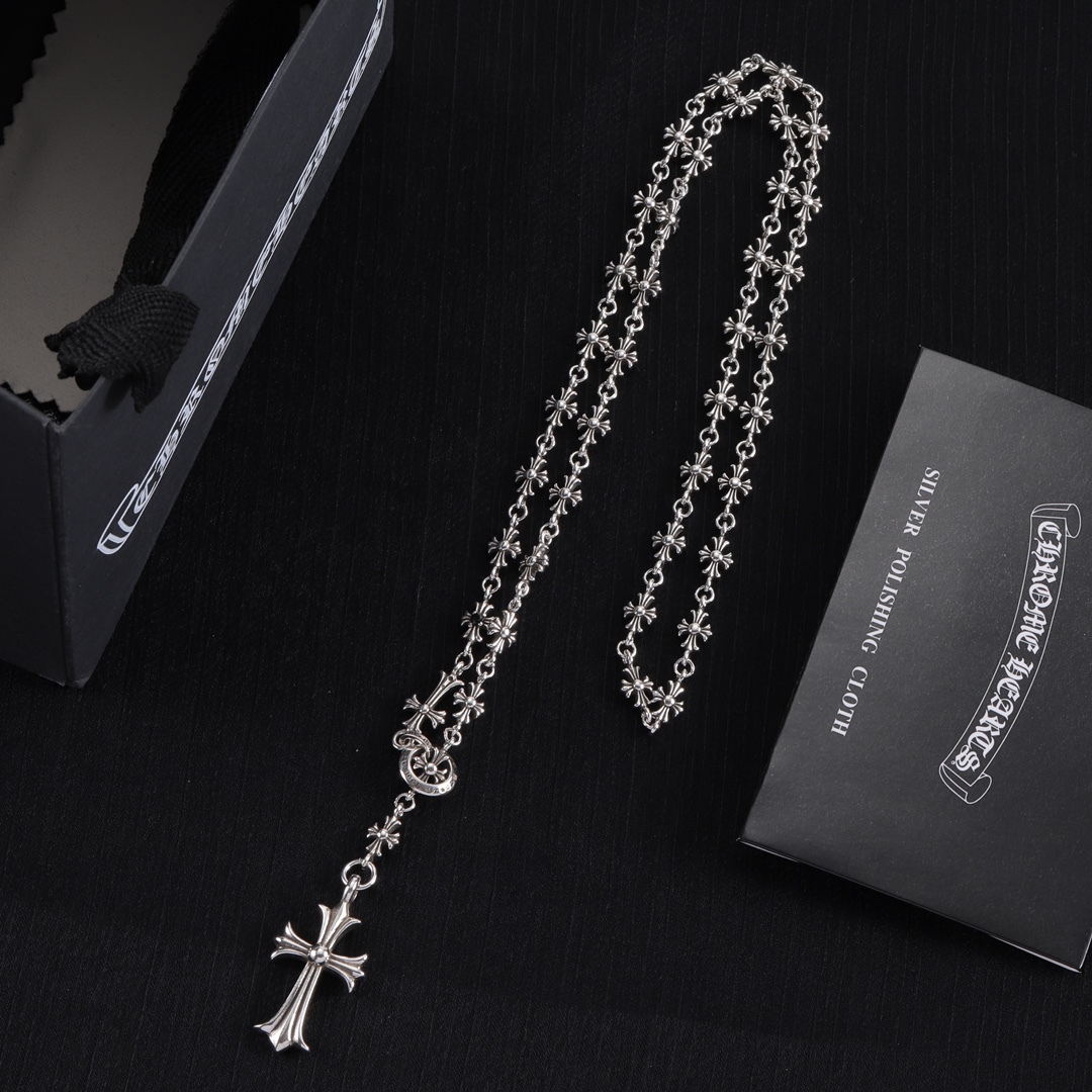 クロムハーツ「Chrome Hearts」シンプルペンダントネックレス - ユニセックス