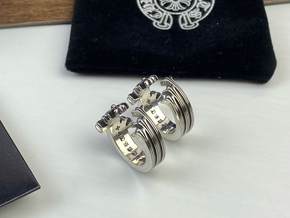 クロムハーツ「Chrome Hearts」クラシックヴィンテージ＆モダンリング - サイズ調整可能