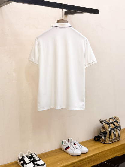 エルメス「Hermès」2025 サマーコレクション メンズ ロゴ入りポロシャツ