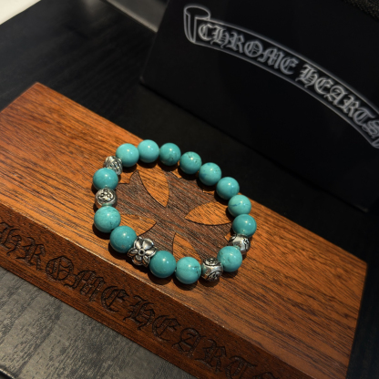 クロムハーツ「Chrome Hearts」ブレスレット - ヴィンテージ＆ロックテイスト ペア用