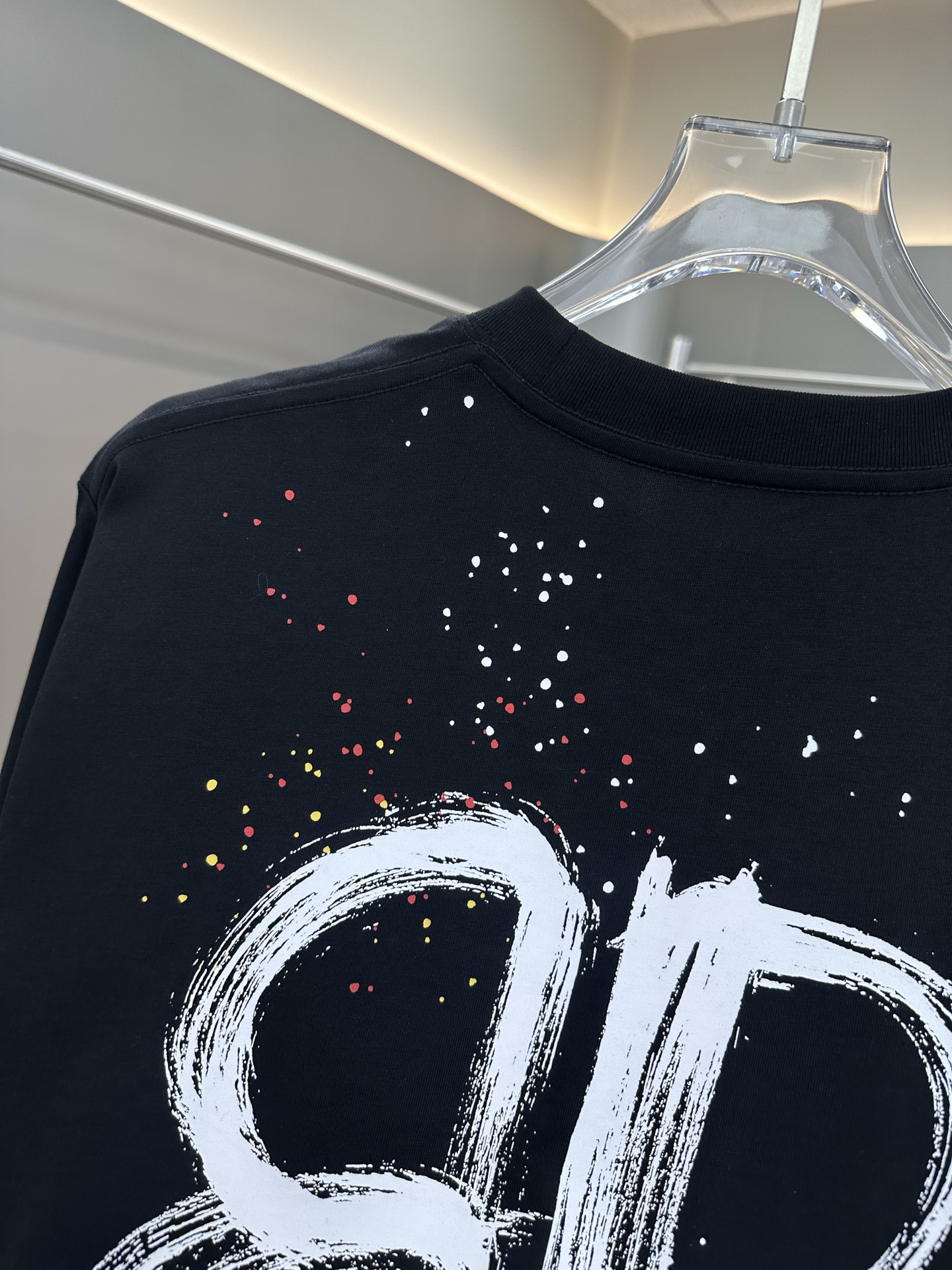 バレンシアガ「Balenciaga」24 ss 3 Mロゴ刺繍パッチワーク半袖Tシャツ