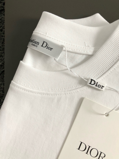ディオール「Dior」25SS プレミアム エンブロイダリー ロゴTシャツ