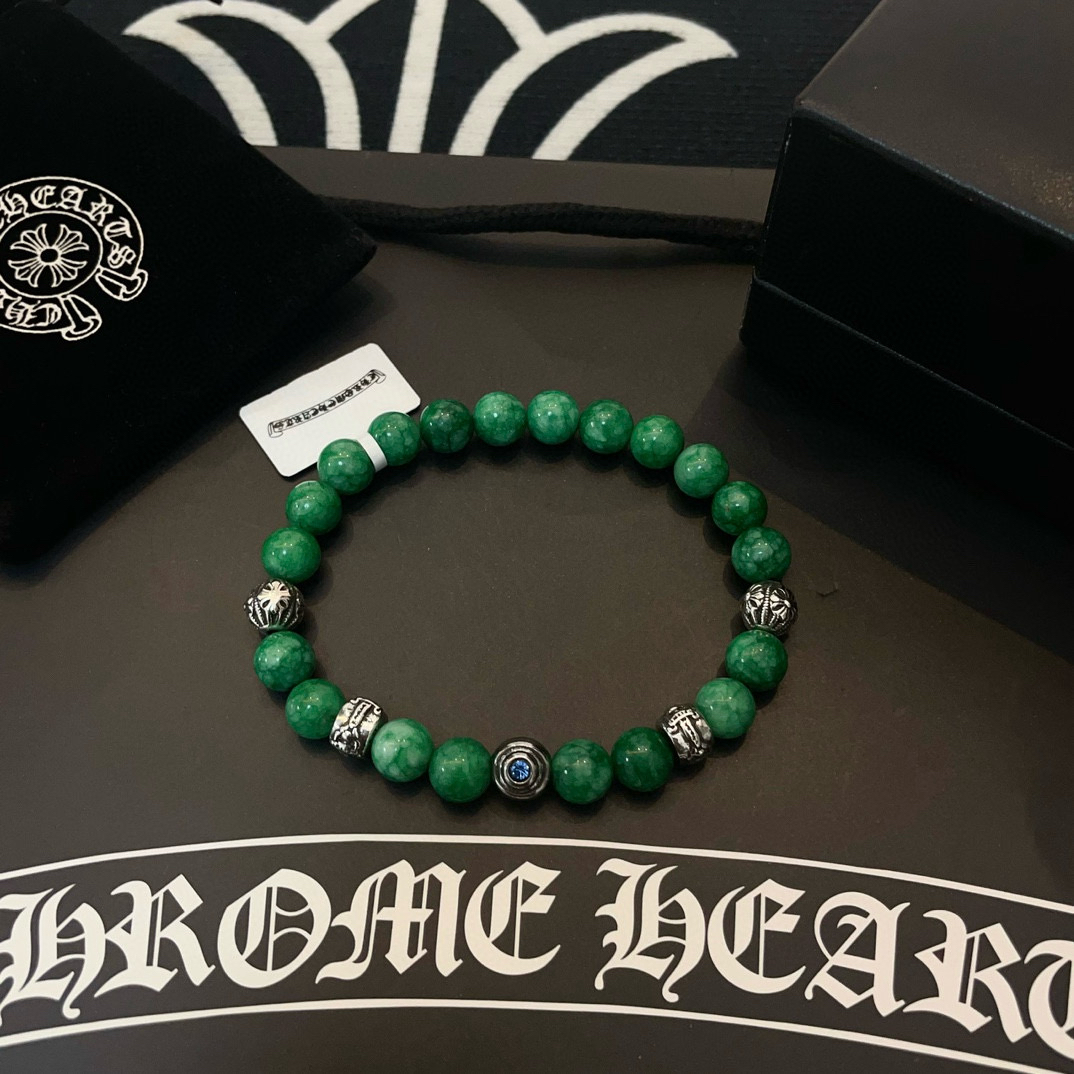 クロムハーツ「Chrome Hearts」ブレスレット - ヴィンテージ＆ロックテイスト ペア用