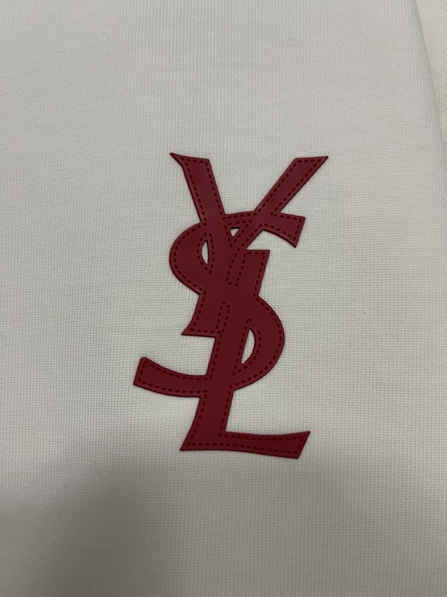 サンローラン「Saint Laurent」25SS クラシックロゴ プリント ヘビーウェイトTシャツ