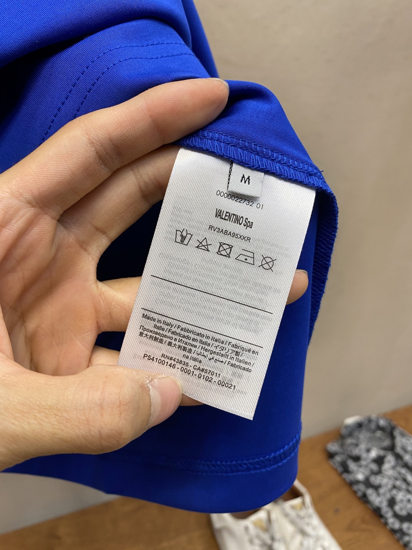 ヴァレンティノ「Valentino」2025 ニューコレクション ピュアコットン オーバーサイズ クルーネックTシャツ