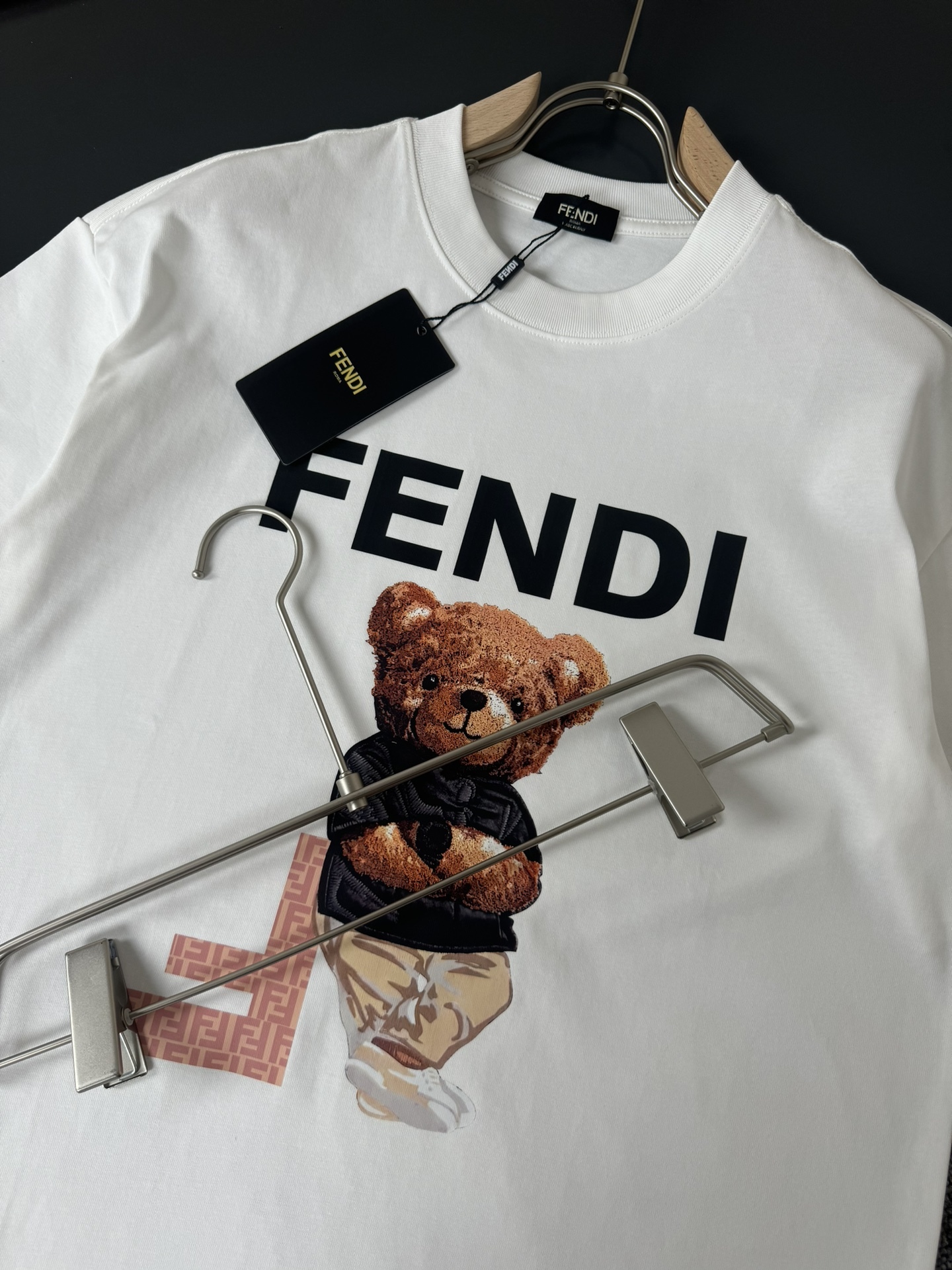 フェンディ「Fendi」2025SS 春夏新作 ラウンドネック Tシャツ
