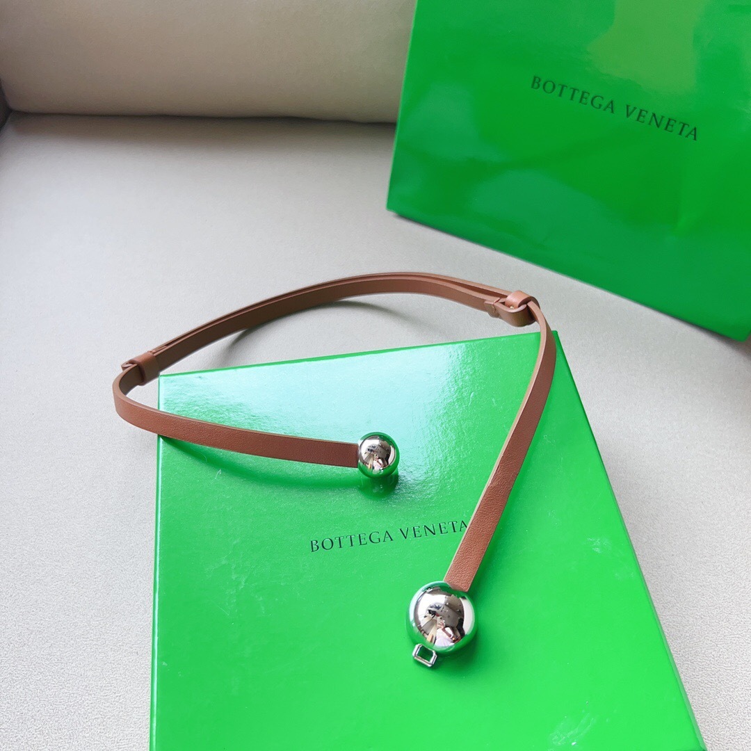 ボッテガ ヴェネタ「Bottega Veneta」クラシックサークルベルト レディース100CM