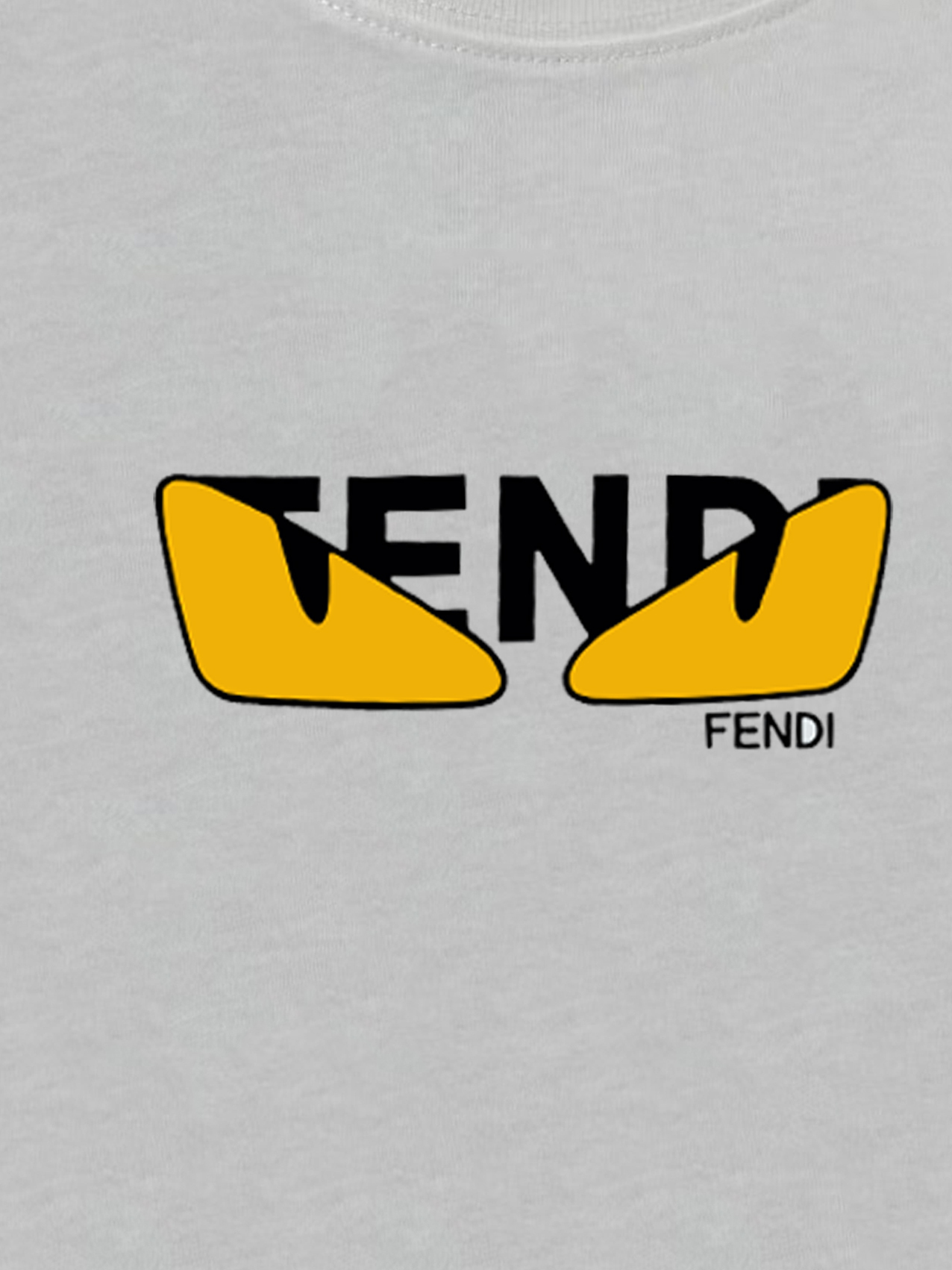 フェンディ「Fendi」2025 SUMMER FF DEMON EYES モンスターロゴ ノースリーブTシャツ
