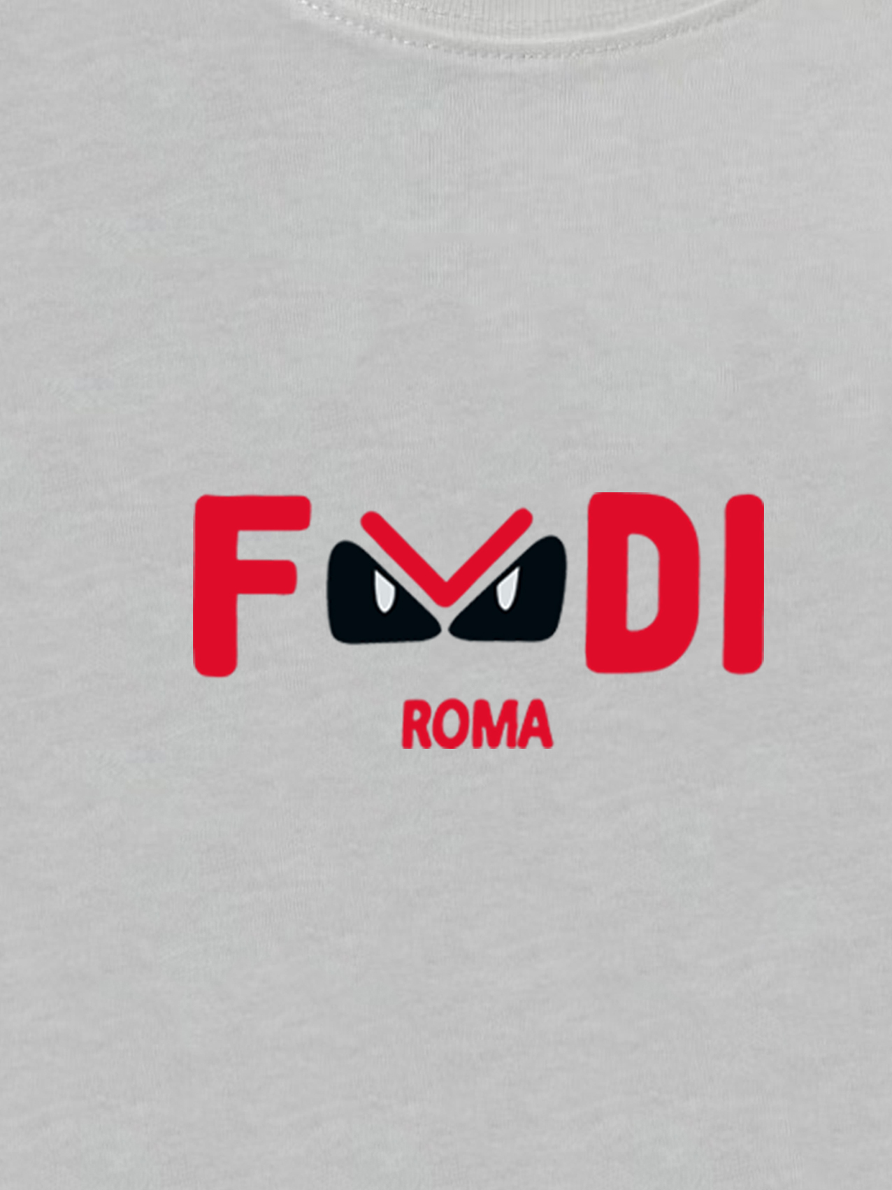 フェンディ「Fendi」2025 SUMMER DEMON EYES MONSTER ロゴプリント ノースリーブTシャツ