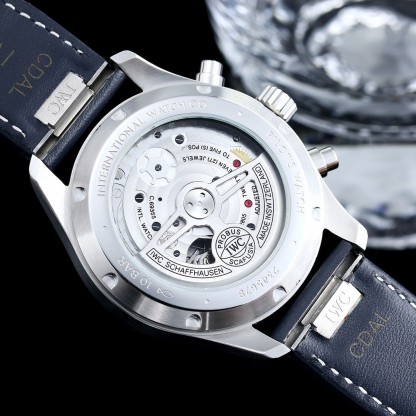アイ・ダブリュー・シー「IWC」パイロット ウォッチ クロノグラフ メンズ機械式腕時計43MM