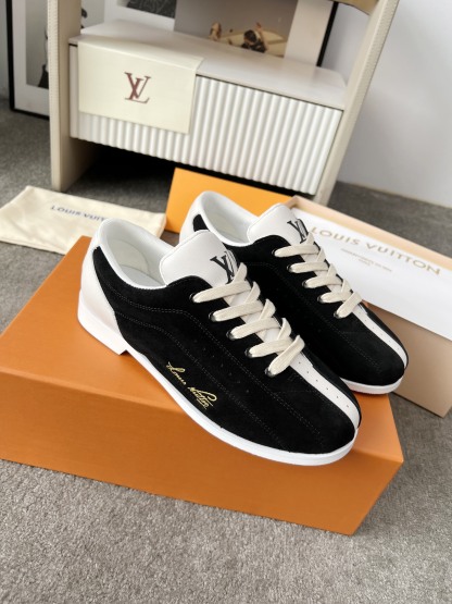 ルイ・ヴィトン「Louis Vuitton」Bowling スニーカー メンズ レザー シューズ