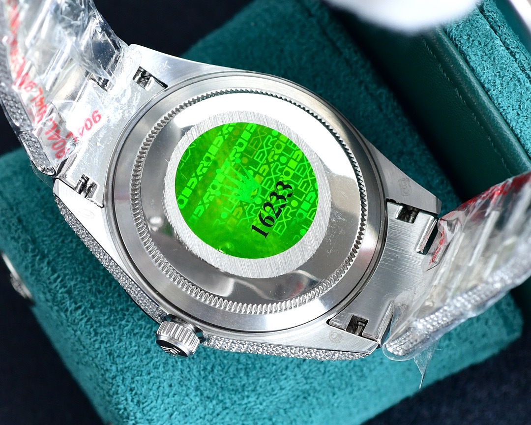 ロレックス「Rolex」‌ デイトナ 126589TBR フルダイヤモンド クロノグラフ腕時計40mm