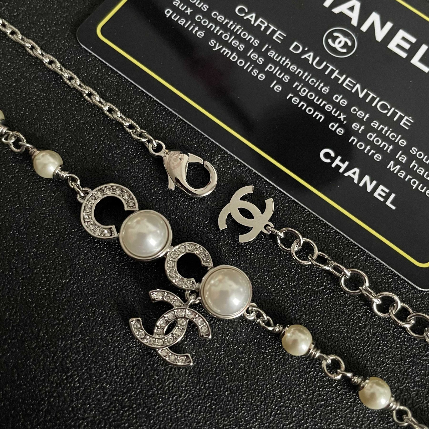 シャネル「Chanel」パールCOCOネックレス