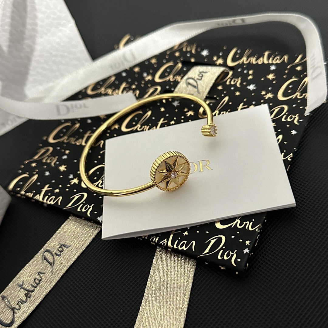ディオール「Dior」 Rose des Vents ローズゴールド ブレスレット