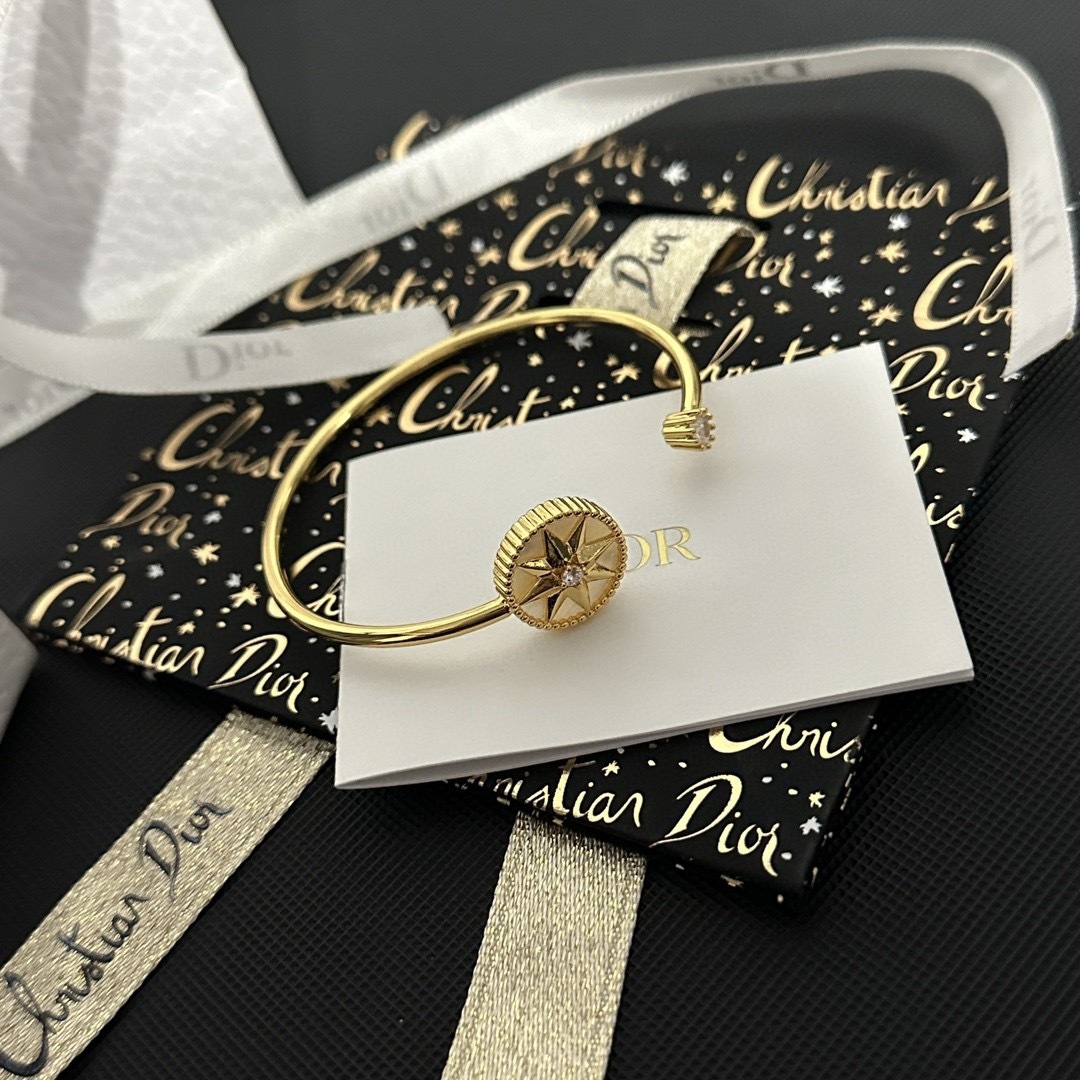 ディオール「Dior」 Rose des Vents ローズゴールド ブレスレット