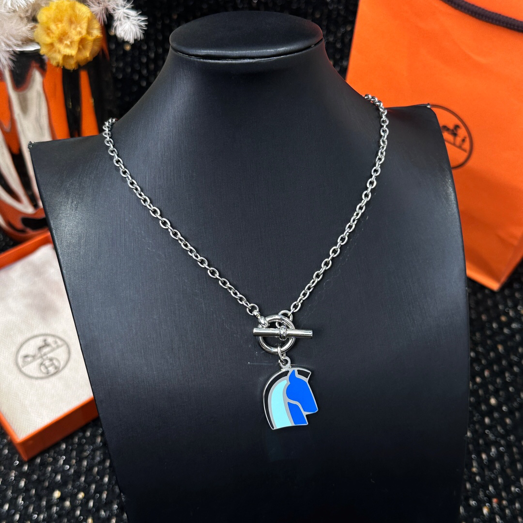 エルメス「Hermès」Helios Cheval ネックレス