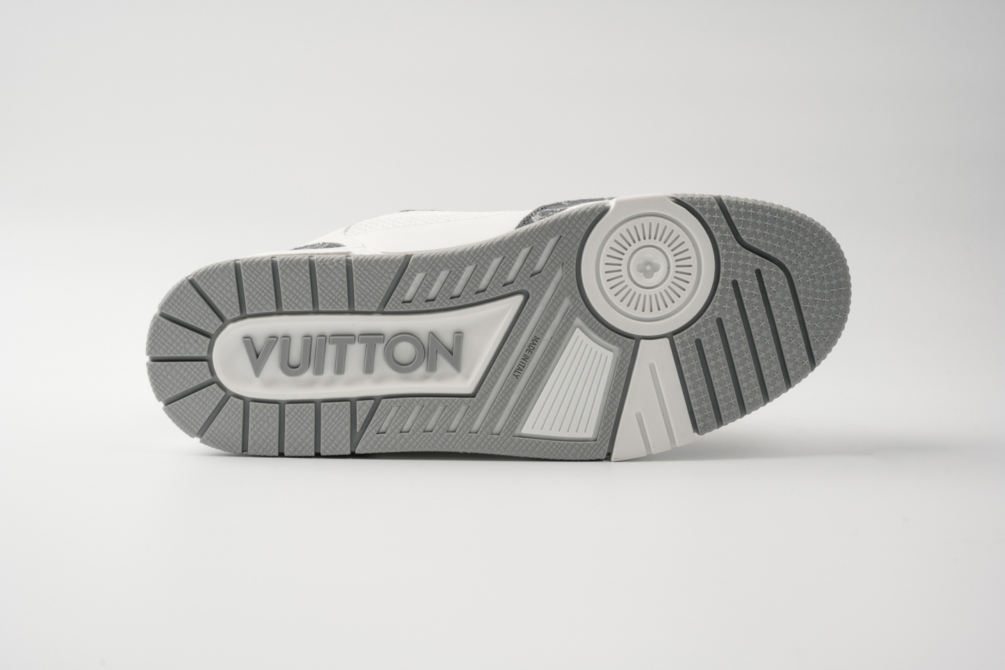 「コラボモデル」Louis Vuitton x Trainerマジックテープデビッドローカット スニーカー