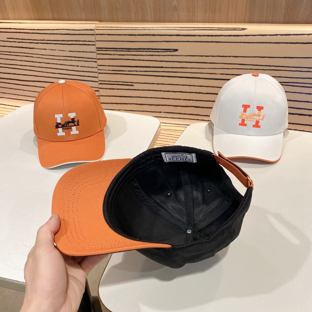 エルメス「Hermès」ユニセックス ベースボールキャップ