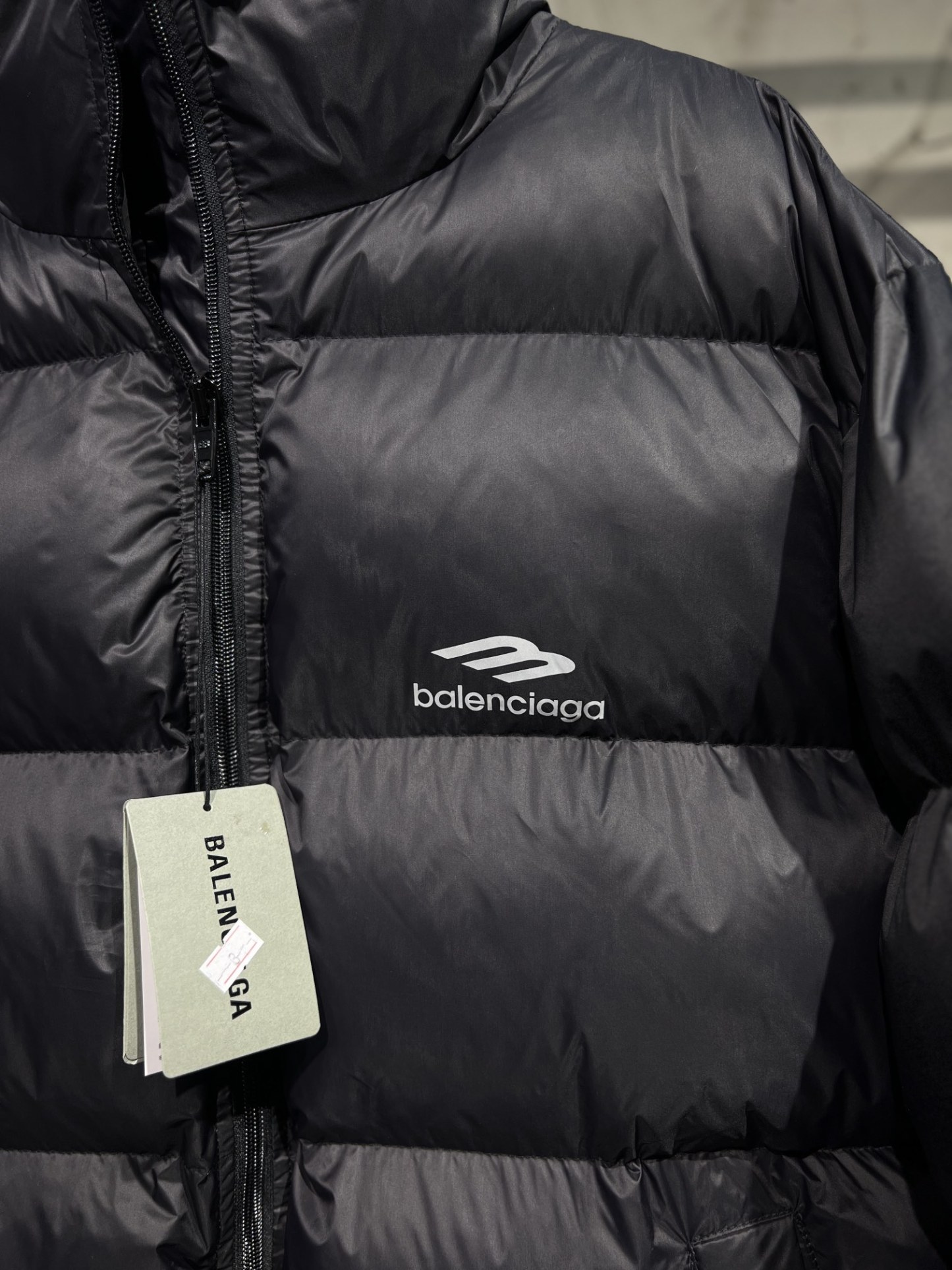 バレンシアガ「Balenciaga」‌メンズファッションスタンドカラーダウンジャケット