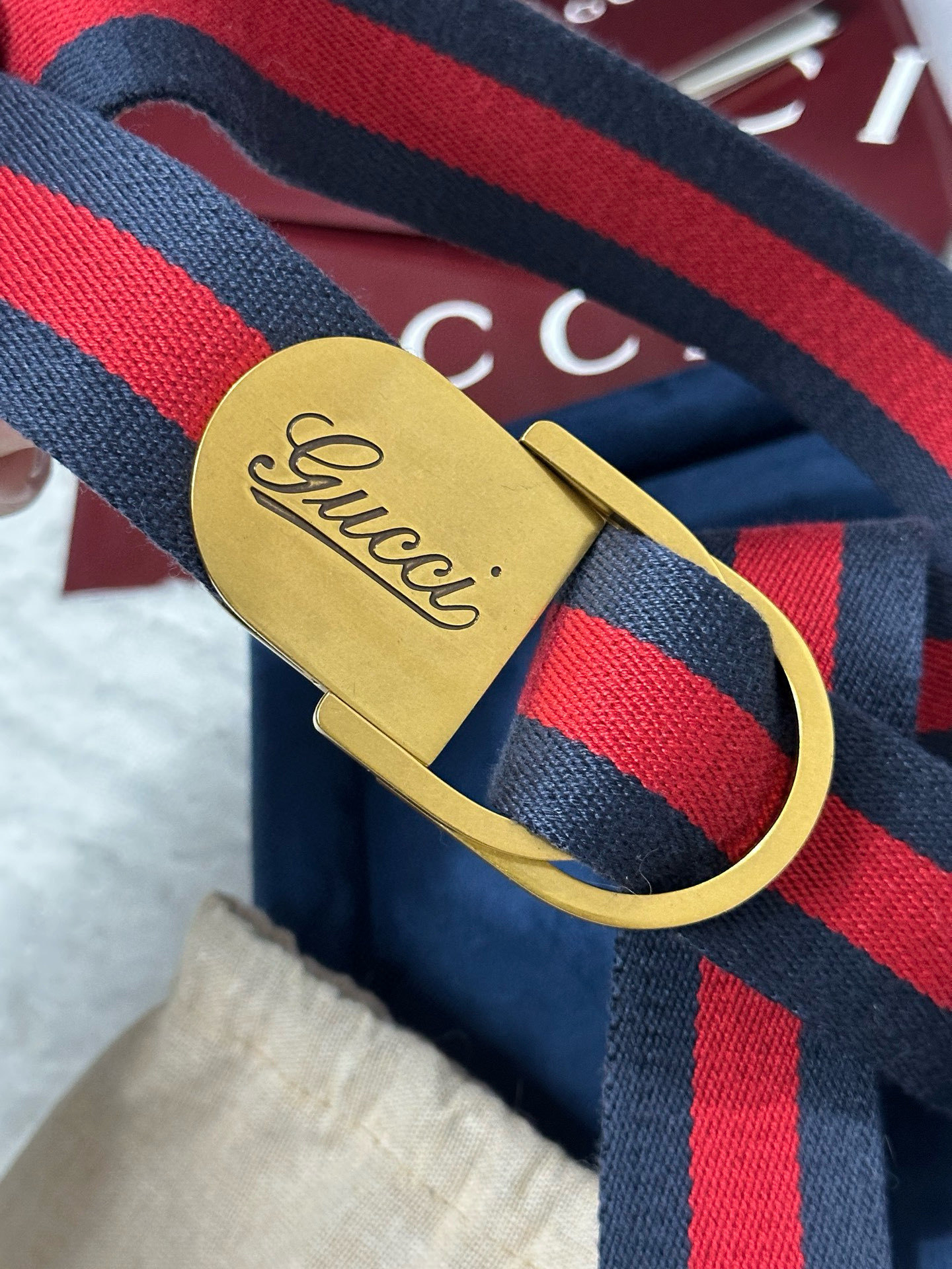 グッチ「Gucci」1955 ホースビット レザーベルト100CM