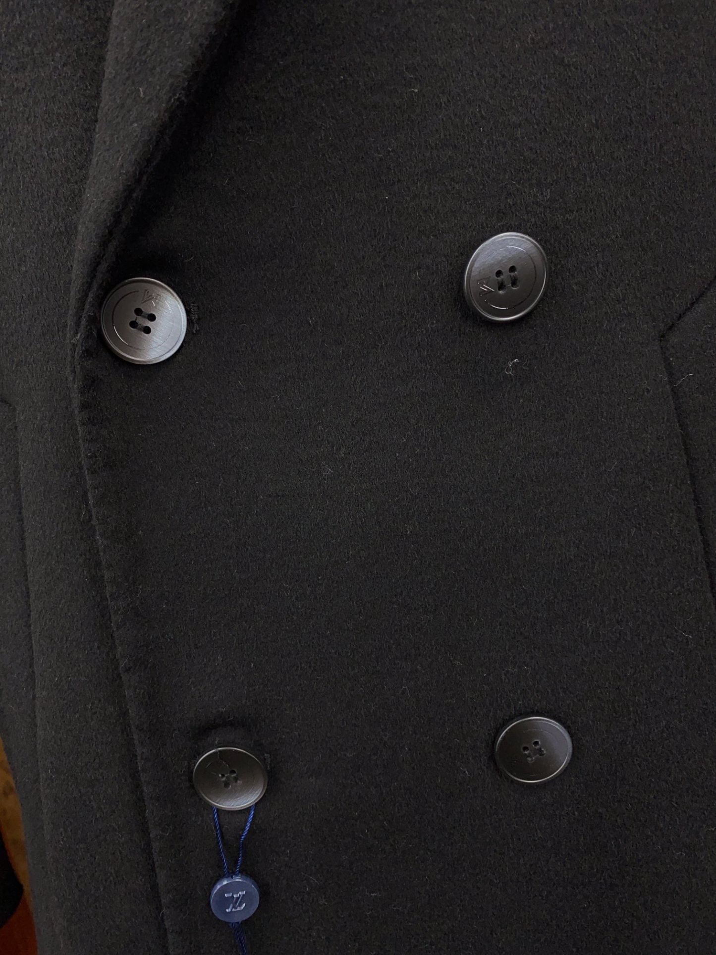 ルイ・ヴィトン「Louis Vuitton」メンズ カシミア オーバーコート