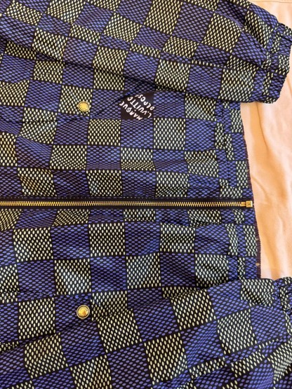 ルイ・ヴィトン「Louis Vuitton」DAMIER 双面防风夹克 アウター