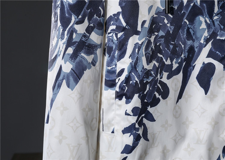 ルイ・ヴィトン「Louis Vuitton」2024秋冬 クラシックロゴ ラウンドネックジャケット メンズアウター